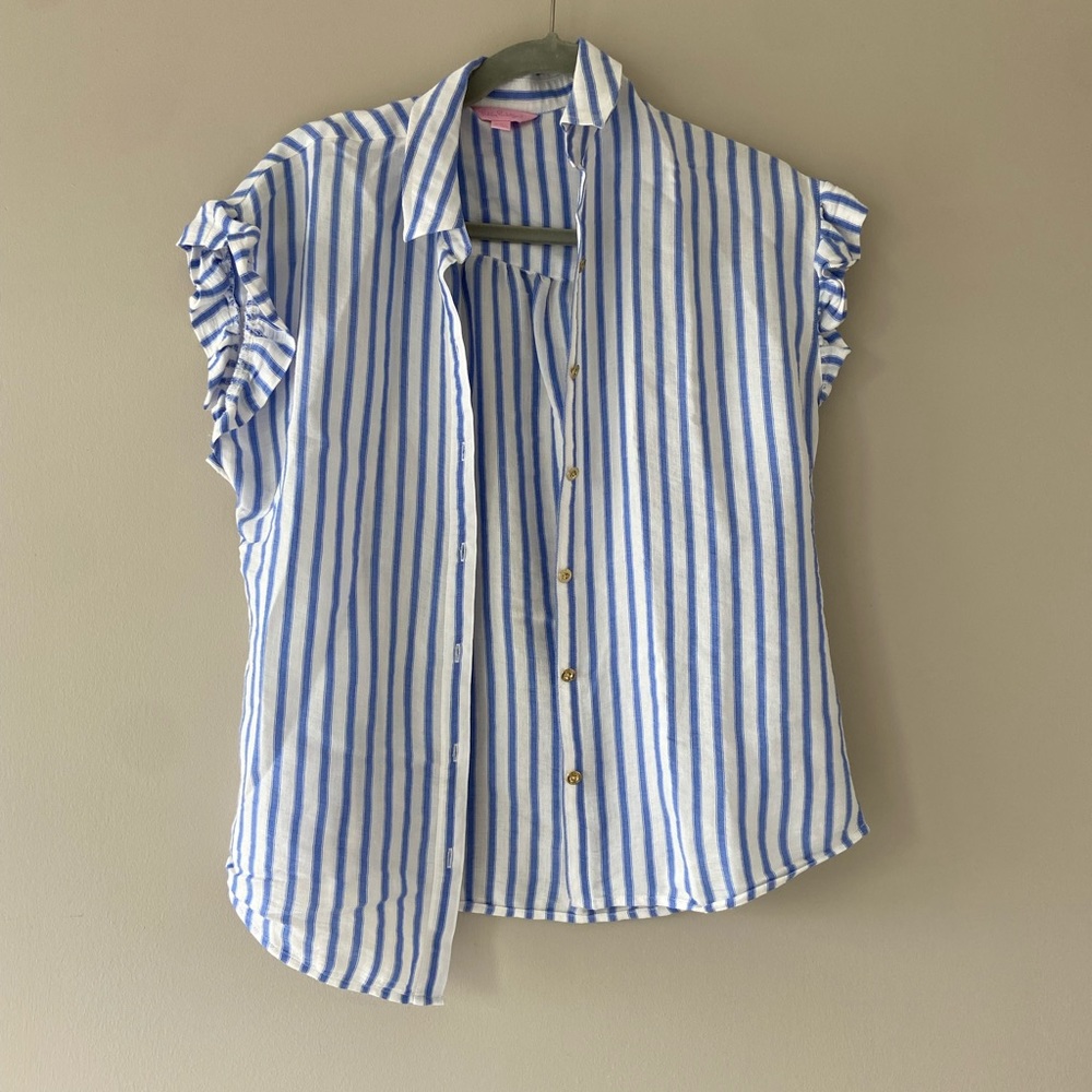 Lilly Pulitzer short sleeve button up